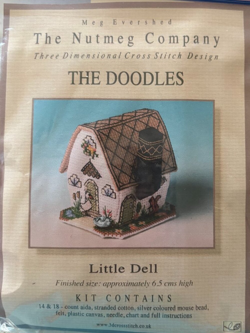 Cross Stitch, Three dimensional house